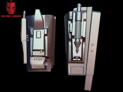 Boba Fett Mandalorian Gauntlets v2 3D model