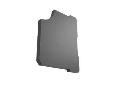 UHD High tech Graphical Interface v11 002 Low-poly 3D model