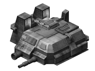Space-energy station 01 3D model