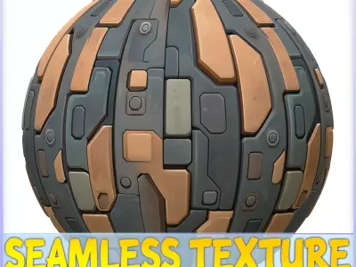 SciFi Seamless Texture Texture 32