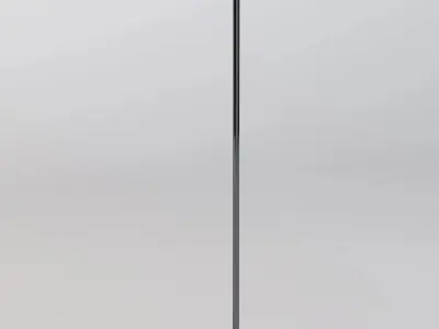 Detailed Brazo Floor Lamp 3D model