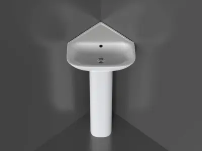 Corner Sink 9 3D model