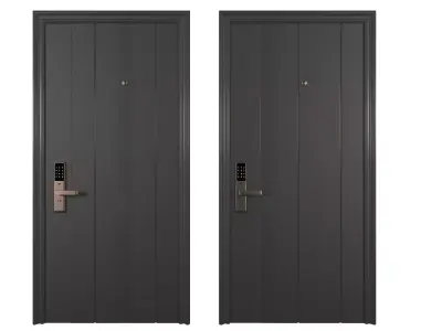 interior door 3D model 9