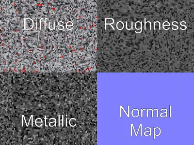 Cyberpunk Skyscraper High-Tech model pack Low-poly 3D model