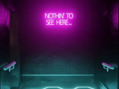 The Neon room 3D model