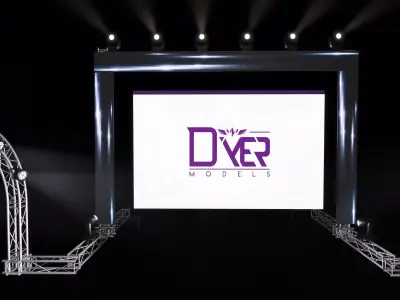 Proyecto depence Ferias 2 3D model
