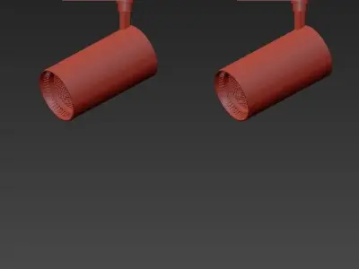 LED light 3D model get