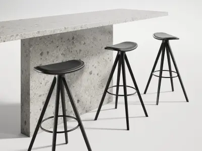 BCTD Barstool 3D model