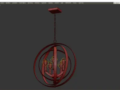 Kira Home Orbits Low-poly 3D model