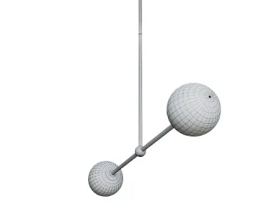 Trejor Minimalist Pendant Light Simig 3D model