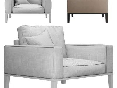 Harbor Outdoor - Balmoral Armchair 3D model