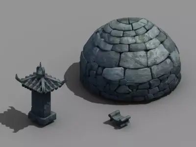 Forgotten Forest - Graves 32 3D model
