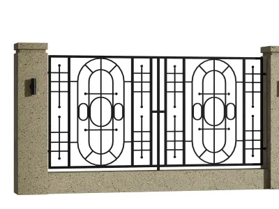 Fencing 13 3D model