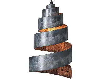 Corba Collection Sapina Wine Barrel Ring Pendant Light 3D model