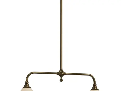 The Heirloom Gaselier Light by deVOL 3D model