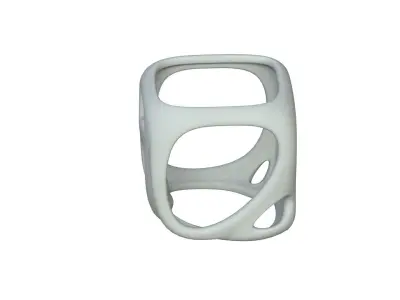SciFi Cube Object No 16787 Low Poly Shape Texture