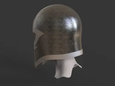Magneto Helmet 3D print model