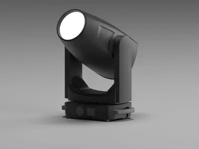 Moving Head Stage Lights 3D model
