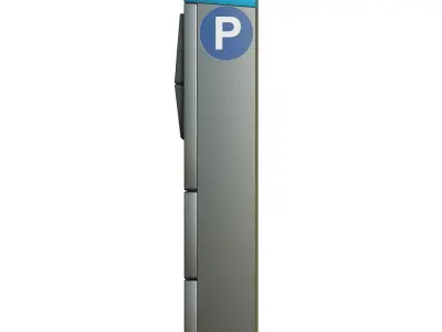 NY Parking Terminal Low-poly 3D model