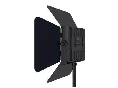 Barn Door Studio Light 3D model