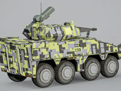  Skyranger 30 Air Defence Tower System Exhibition Camo PBR 