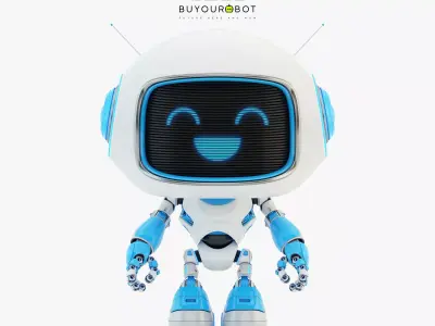 Lovely robot - companion VI 3D model