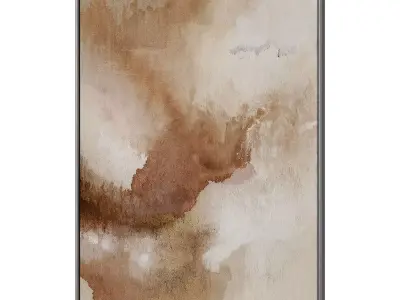 Abstract Painting Frame set 3D model 786