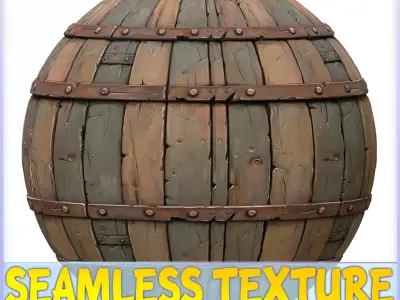 Stylized Wood Seamless Texture Texture purchase