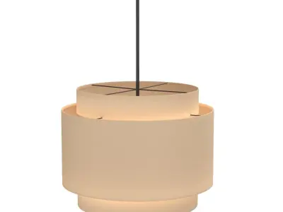 RH Echelon Pendant 30in 3D model