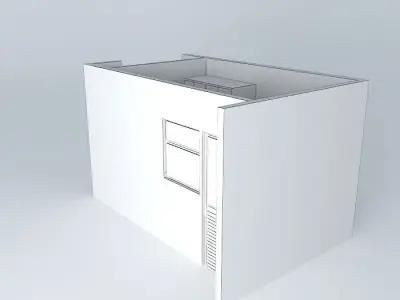 casamentoorkut box with window Free 3D model