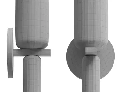 Tabitha Bathroom Vanity Light 3D model