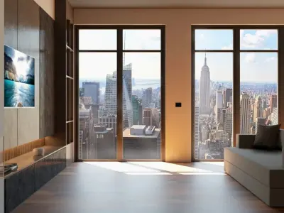  New York living room 3D model