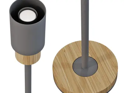 pluskouple SO5 floor lamp 3D model