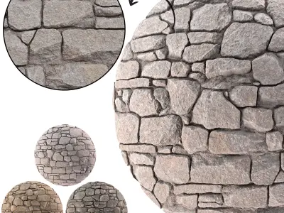 Stone Wall 16 - Seamless Texture
