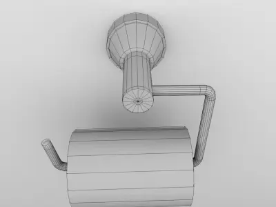 Toilet Paper Holder 3D model