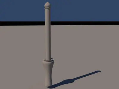basic  lamp  3D model