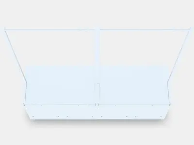 NORDLI Chest of 8 drawers Low-poly 3D model