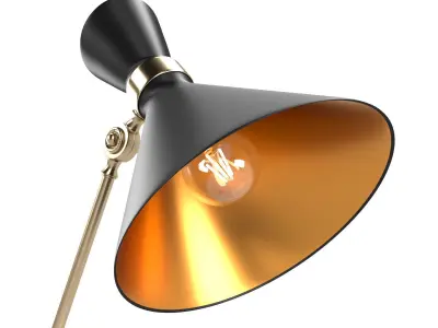 Kare Floor Lamp Skagen 3D model