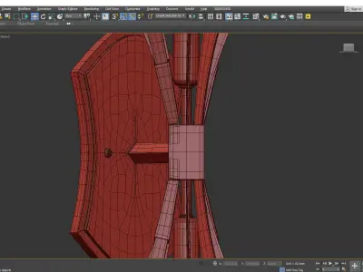 Vida Wall Sconce Low-poly 3D model