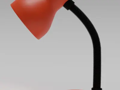 Children desk lamp 3D model