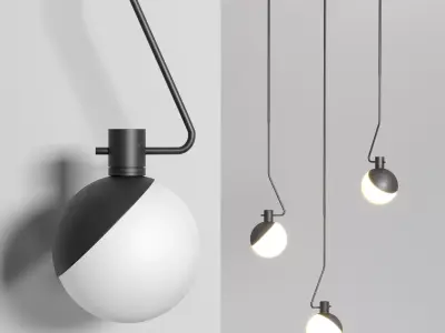 Grupa Baluna collection Black  Light 3D model