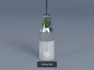 Ceiling Light Collection 3D Model Pack