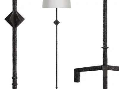 Carcassonne Floor Lamp 3D model