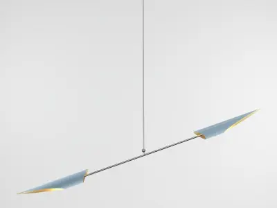 SWAN chandelier 3D model