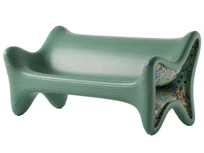 Magis IN-SIDE Polyethylene sofa 3D model