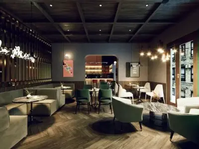 Interior  Coffee room  3D model