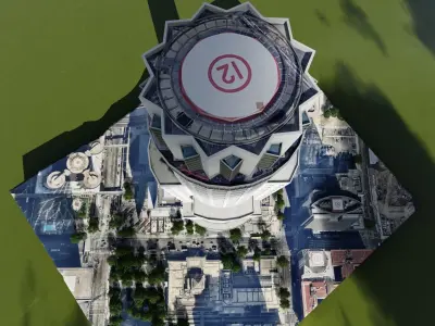 US Bank Tower Los Angeles 3D model