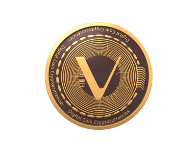 VeChain Coin V2 001 3D model
