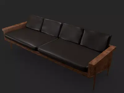 Sofa Set 3D model