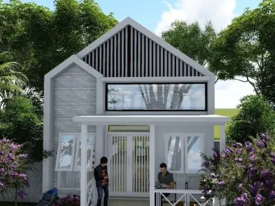 Small Home Tiny house 3D model
